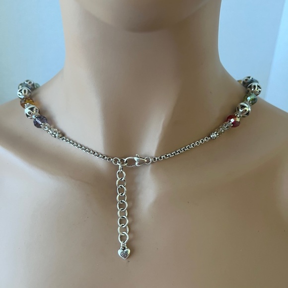 Brighton Kalpana Long Necklace Multicolor Crystal Beads.  Multi colors - Picture 5 of 5